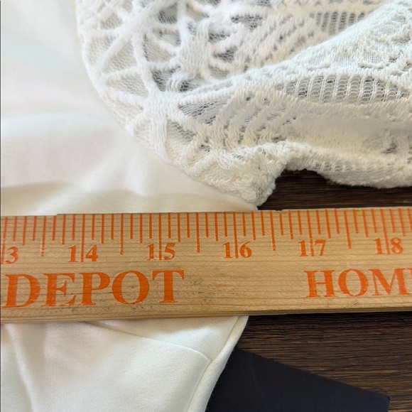 Lulus Lace Up Your Sleeve White Lace Long Sleeve Bodycon Dress Medium - Picture 10 of 12